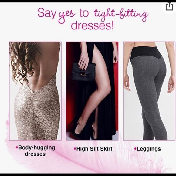 HOLLYWOOD Fashion Secrets, Skip the Line Adhesive Thong Xtra Small-Small, 10 pkg - Picture 4 of 10